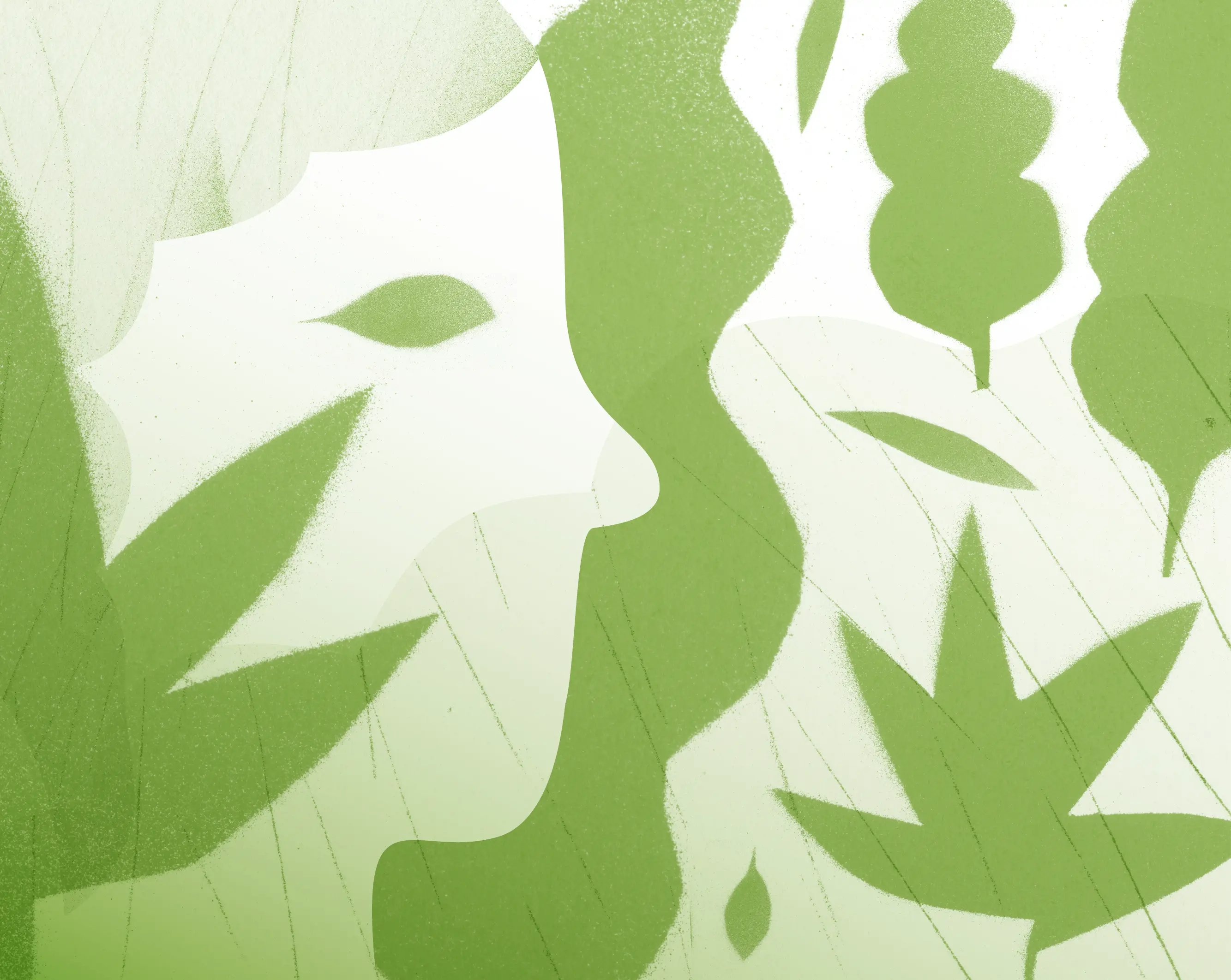 Un tapis de feuilles